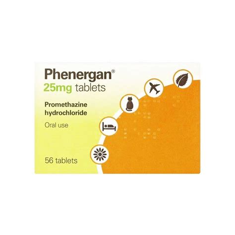 Phenergan Tablets 10mg - 25mg | Pharma Aesthetics