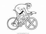 Cycling 2 Coloring Page For Kids  Free Printable sketch template