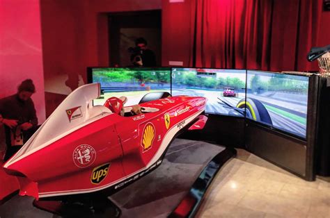 The F1 simulator at Ferrari World is surprisingly realistic | Autocar