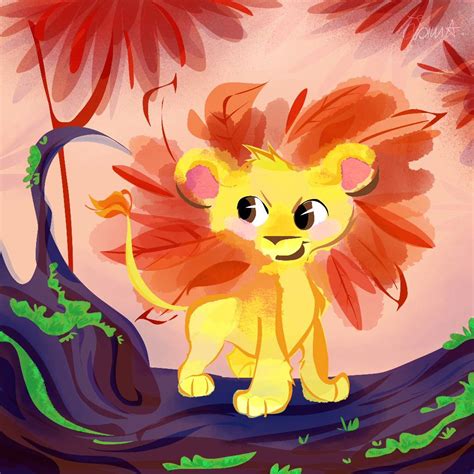 The Lion King - Simba by Daryacha on DeviantArt