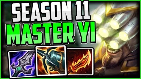 How to Play Master Yi Jungle & CARRY + Best Master Yi Build/Runes ...