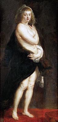 Helena Fourment in a Fur Wrap (Het Pelsken) | Rubens | Giclée Canvas ...