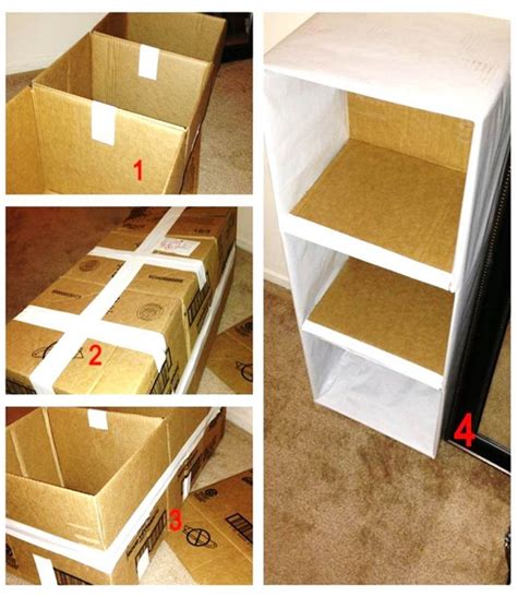 33 Most Creative DIY Storage That Will Enhance Your Home While Christmas in 2020 | Diy cardboard ...