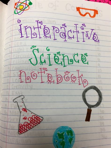 Title Page and Cover Pages for Interactive Notebooks - Teaching Science ...