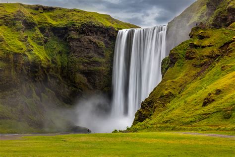 Skogafoss Waterfall Spring Color Iceland Fine Art Print | Photos by ...