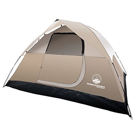 4-Person Tent, Water Resistant Dome Tent for Camping With Removable ...