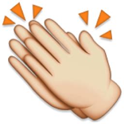 👏 Clapping Hands Sign Emoji (U+1F44F/U+E41F)