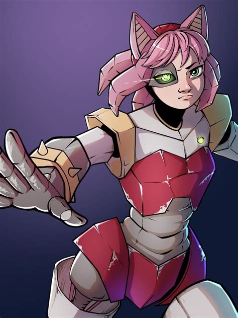 Cyborg Amy by MsLettuce on Newgrounds