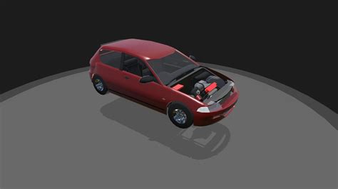 SimplePlanes | 1993 Civic Hatchback engine swap progress