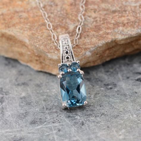 Best 85 Blue Topaz Jewelry images on Pinterest | Women's fashion