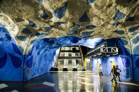 Subway Art in Stockholm: The World’s Longest Art Exhibit - Wander The Map