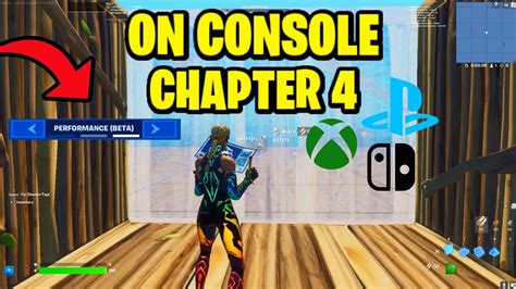 How To Get PERFORMANCE MODE On Console! (PS4/PS5/XBOX) - Fortnite ...