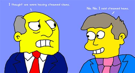 Principal Skinner's Steamed Hams by MJEGameandComicFan89 on DeviantArt