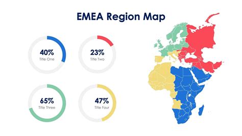 EMEA Region Map Infographic Slide Template S11012206 | Infografolio