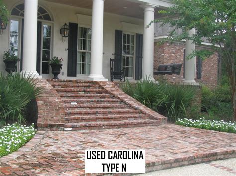 Brick Gallery - Columbia Block & Brick | Brick steps, Brick porch ...