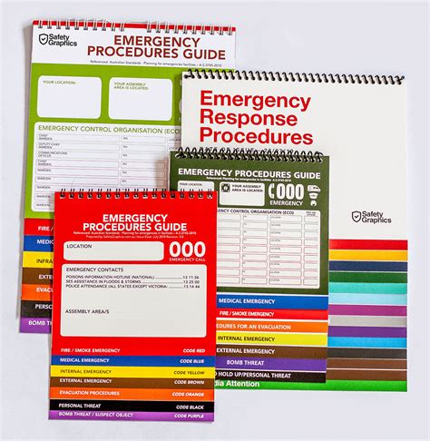 Emergency Flip Chart Template