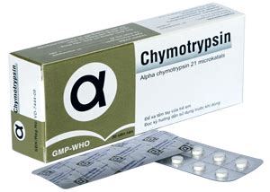 ALPHA CHYMOTRYPSIN (tablets) - Bidiphar