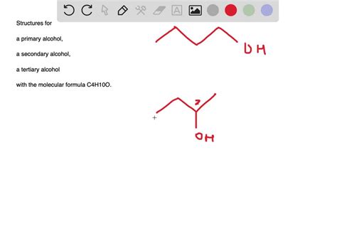 SOLVED: Write bond-line structural formulas for (a) two primary ...