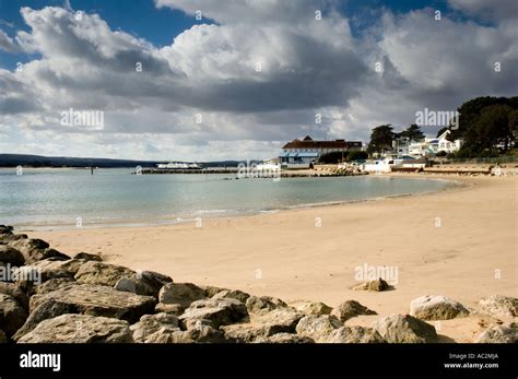 Sandbanks beach Poole Dorset England UK Stock Photo - Alamy