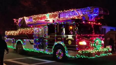 🎄 Annual Christmas🎄 🚒 Fire Truck 🚒 Parade💥2017 Wallington NJ💥 - YouTube