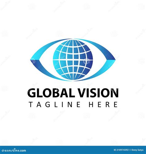 Globe, World, Global Vision Logo Template Design Vector in Isolated ...