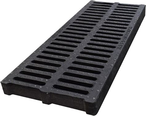 Sewer Cover Grates, Plastic Channel Drain Grate Rectangle Trench Drainage Grate Linear Drain ...