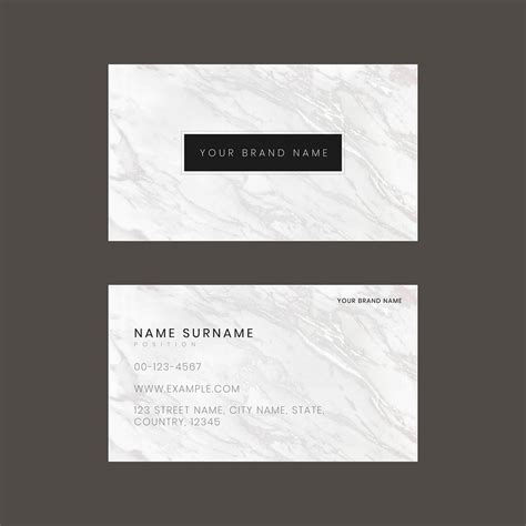 Business card template vector luxury | Premium Vector Template - rawpixel