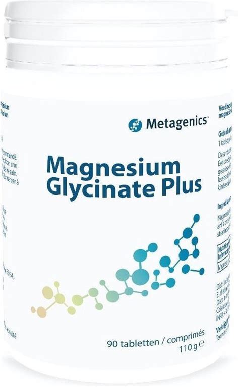 Metagenics Magnesium Glycinate Plus - 90 Tabletten - Mineralen | bol