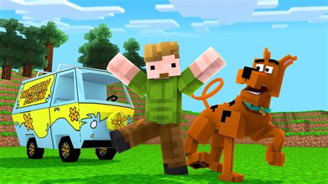 NOVO MOD DE SCOOBY DOO no MINECRAFT !! - YouTube