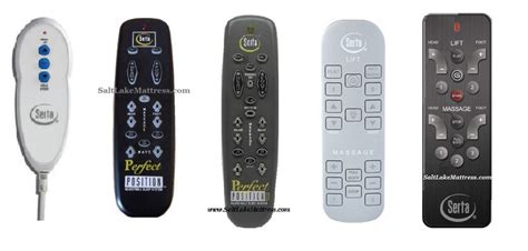 Serta Adjustable Bed Remotes