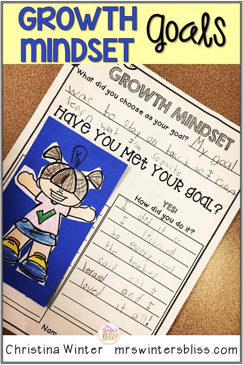 Growth Mindset Elementary Activities - printable & digital - Mrs. Winter's Bliss