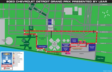 Detroit Grand Prix 2024 Track Map - Babara Marylinda