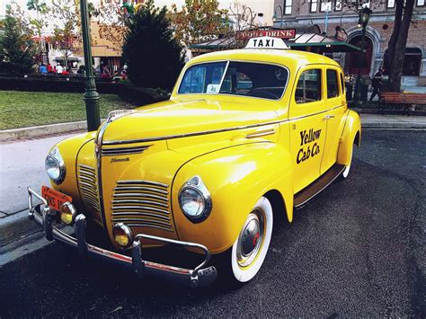 Old Taxi Cab Free Stock Photo - Public Domain Pictures