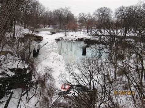 Minnehaha Falls in Minneapolis