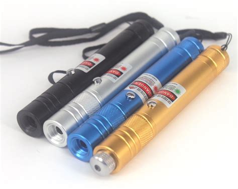 150mW Red Laser Pointer Flashlight Pattern Built-in-Battery USB with 5 Lenses - R206 - Cool ...