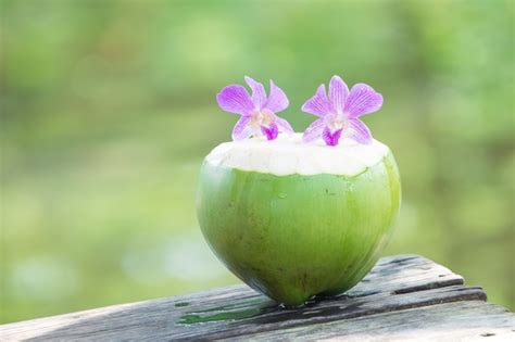 Premium Photo | Fresh green coconuts