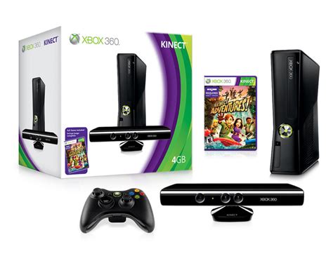 New Xbox 360 4 GB, Kinect, Bundle and prices