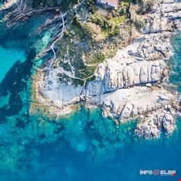 Photographs of the beaches on the Island of Elba