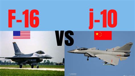 Comparison video of F-16 fighting falcon Vs Chengdu J-10. - YouTube