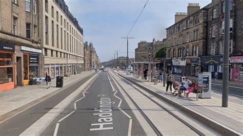 Cops scramble to Edinburgh tram stop as services delayed due to ...