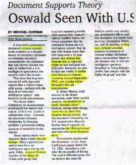 Oswald & the CIA | George Magazine