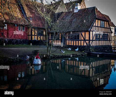 The old town of Aarhus in Denmark Stock Photo - Alamy