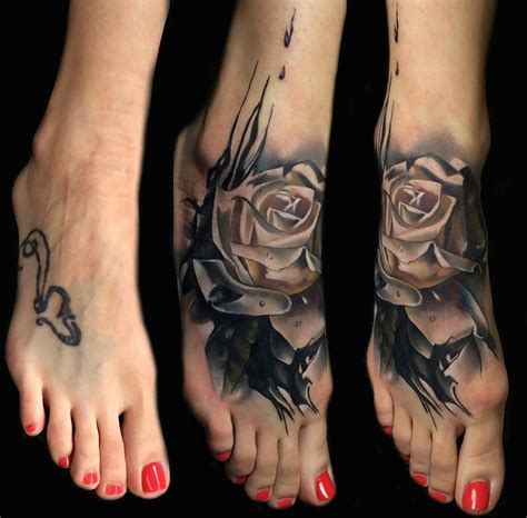 10 Cute Foot Tattoo Cover Up Ideas 2024