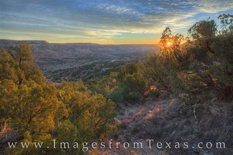 Palo Duro Canyon Rim Sunrise 1 | Canyon Rim, Palo Duro Canyon | Images ...