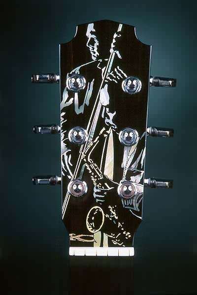 Laskin | Guitar inlay, Guitar art, Guitar diy