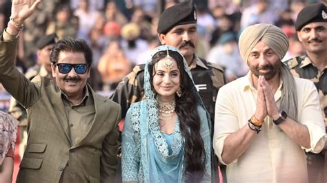 Agency News | Sunny Deol & Ameesha Patel Reach Attari-Wagah Border Ahead of Gadar 2 Release ...