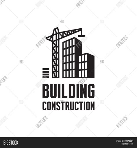 Building Construction Logo Vector & Photo | Bigstock