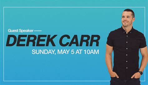 Guest Speaker Derek Carr - Victory Church | New Orleans, Metairie LA