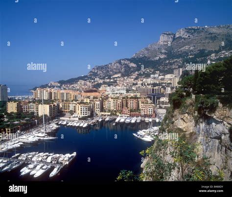 View over Monte Carlo Stock Photo - Alamy