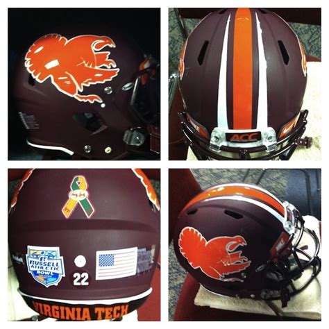 Virginia Tech unveils new helmets – again (PHOTOS) - Yahoo Sports